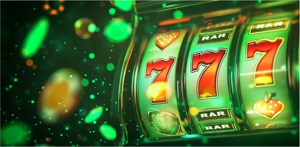 Jogador ganhando o jackpot no cassino Win Win